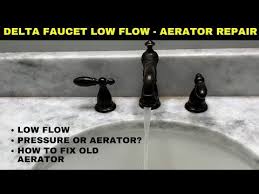How To Repair A Delta Faucet With Low