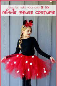 I use a 3 inch band with that is 24 inches long and freehand the other pieces. 15 Diy Minnie Mouse Costume Ideas Minnie Mouse Halloween Costumes You Can Diy