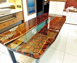 Resin Wodden Dining Table Top