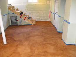 basement concrete floor paint