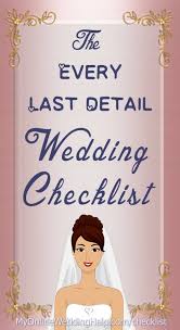 Your Complete Wedding Checklist 10