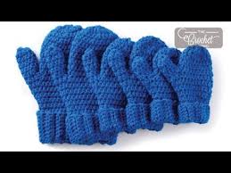 Crochet Mittens 2 4 Year Old Size
