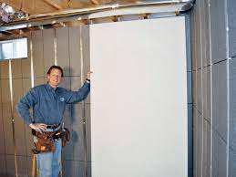 Insulating Basement Wall With