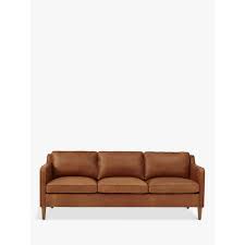3 seater leather sofa sienna