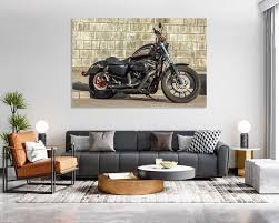 Wall Art Motorbike Wall Decor
