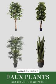 the best faux plants for a gorgeous and