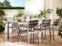 Vernio 6 Seater Aluminium Garden Dining