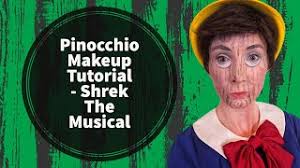 pinocchio makeup tutorial shrek the