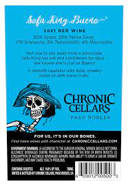 chronic cellars wx trade portal