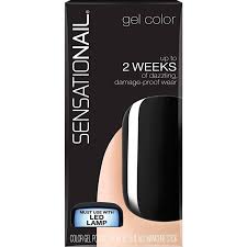sensationail gel polish blacks 7 39ml