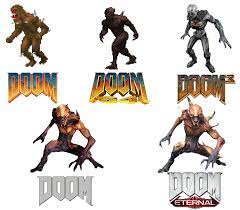 Evolution of the Imp : r/Doom