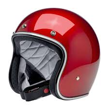 Biltwell Bonanza Helmet Metallic Candy Red