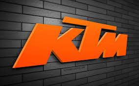 wallpapers ktm 3d logo 4k