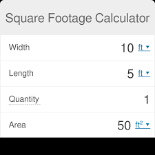 Square Footage Calculator Omni