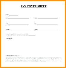Cover Sheet Template Free Fax Letter Download Templates