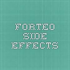 Common forteo side effects may include insomnia, nausea, and dizziness. Forteo Teriparatide Side Effects Warnings Bone Healing Side Effects Osteoporosis