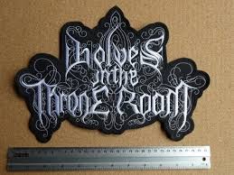 Black metal, wolves in the throne room. Wolves In The Throne Room White Logo Backpatches Riffs Merchandise