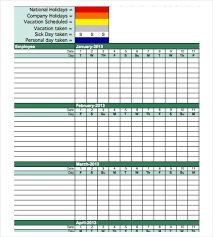 attendance tracking template 10 free