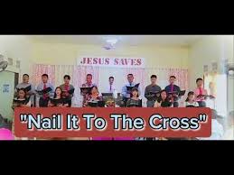 nail it to the cross you