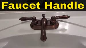 How To Tighten A Loose Faucet Handle-Step By Step Tutorial - YouTube