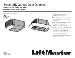liftmaster 84501 wi fi led garage door