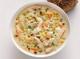 Roasted Corn And Chicken Chowder gambar png