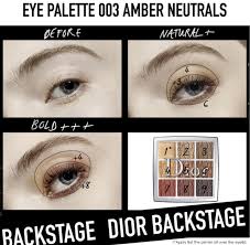 dior backse eyeshadow palette 003
