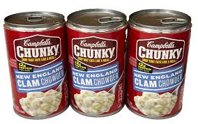 chunky soup new england clam chowder