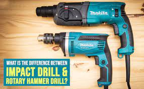 impact drill vs rotary hammer drill