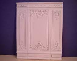 Miniature White French Boiserie Style