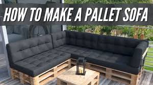 build a modern pallet sofa bed