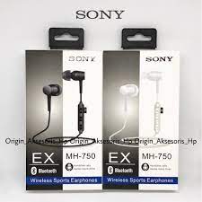 Headset bluetooth sony earphones MH-750 wireless bluetooth sony sport  earphones MH 750 MH750