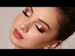 rose gold smokey eye makeup tutorial
