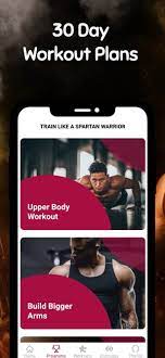 train like a spartan warrior on the app