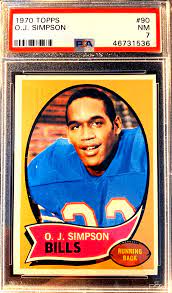 Usc, city college of san francisco. Oj Simpson Rookie Card Top 3 Cards Value Checklist Buyers Rating