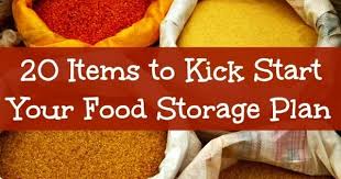food storage plan