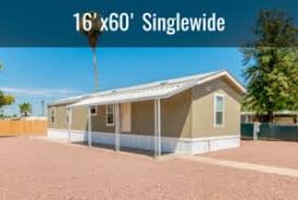 size options exist for mobile homes