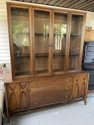 mid century modern china cabinet by