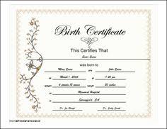103 Best Birth Certificate Images Baby Announcements Birth