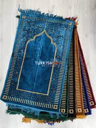 velvet prayer rug 10 pcs turkishbox