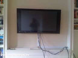 Hang A Tv On A Brick Or Concrete Wall