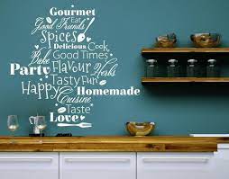 Kitchen Words Wall Decal Wall Es