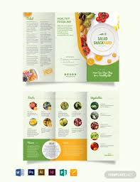 31 food brochure templates psd eps