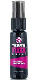 w7 the matte fixer long lasting make up