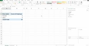 pivot tables in microsoft excel