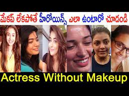 tollywood es without makeup