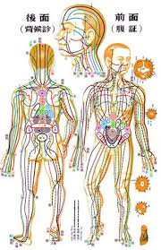 Chi Energy Flow Chart Reflexology Massage Acupuncture