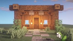 Minecraft House Entrance Idea