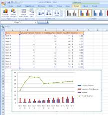 Apply A Chart Layout Chart Format Style Chart