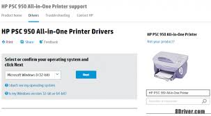 Free hp photosmart c4180 drivers for windows 10. Free Download Hp Psc 950 All In One Printer Driver Install